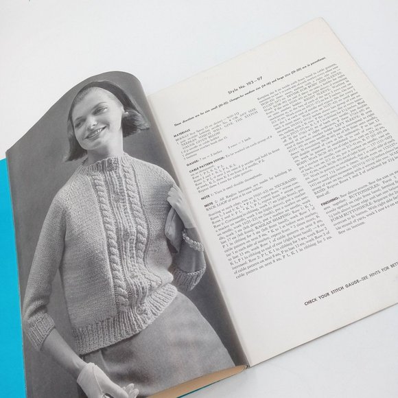 Vintage Bernat Handicraftter Raglan Patterns Magazine Number 97 1961 Mid Century - Picture 5 of 9